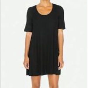 American Apparel 2x2 Rib T-shirt Dress